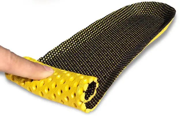 1pair Stretch Breathable Deodorant Shoe Running Cushion Insoles Pad Insert 35-45 STT01