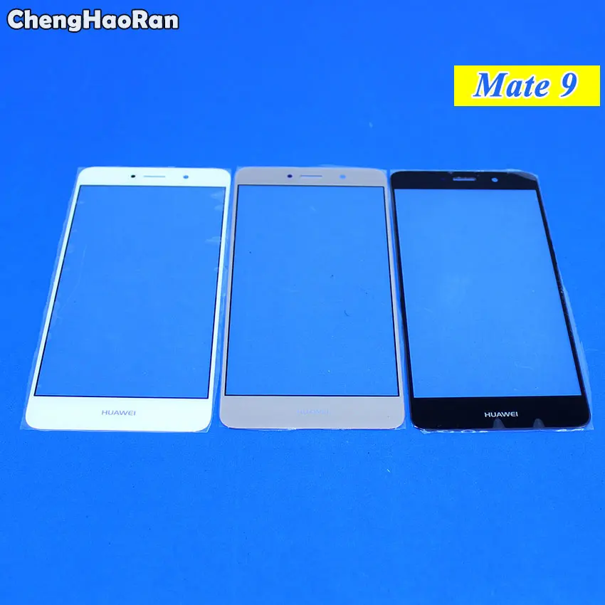 

ChengHaoRan 1PCS For Huawei Mate9 Mate 8 9 10 10pro S Porsche Design Front Glass Lens Touch Screen LCD Outer Panel