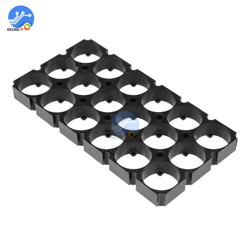 

2Pcs 3x6 18650 battery holder 18650 li-ion Cell Spacer power bank organizer Case diy Storage Box