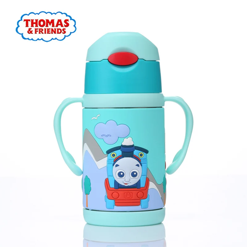 Детская чашка THOMAS 300 мл термос с защитой от застревания детская двойной ручкой