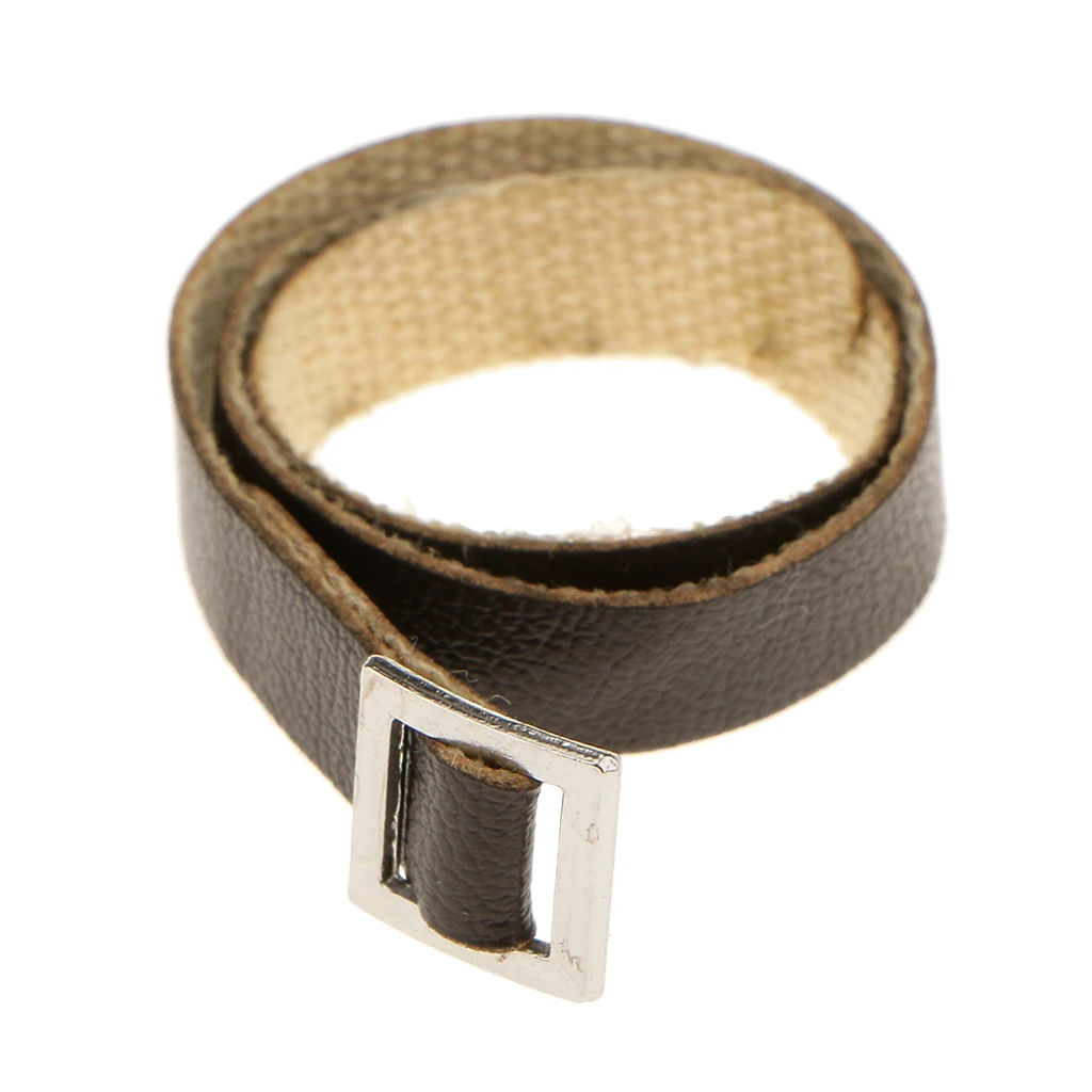 

1/6 Scale Male Brown PU Waist Belt FOR Phicen Hot Toys DID CY 12' Figures