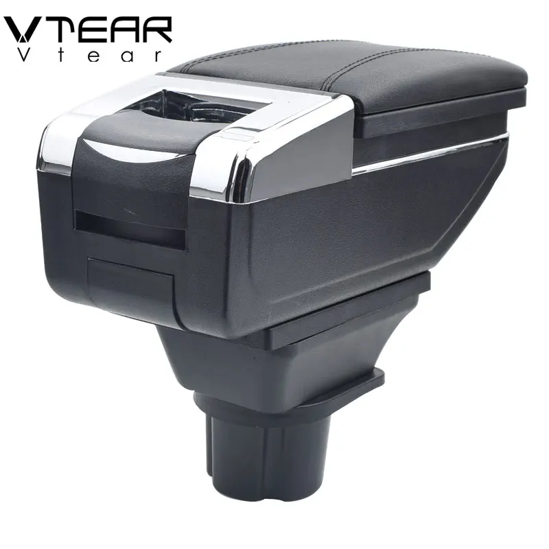 Поворотный подлокотник Vtear для Geely gc6/gc 6 из кожи коробка хранения консоли