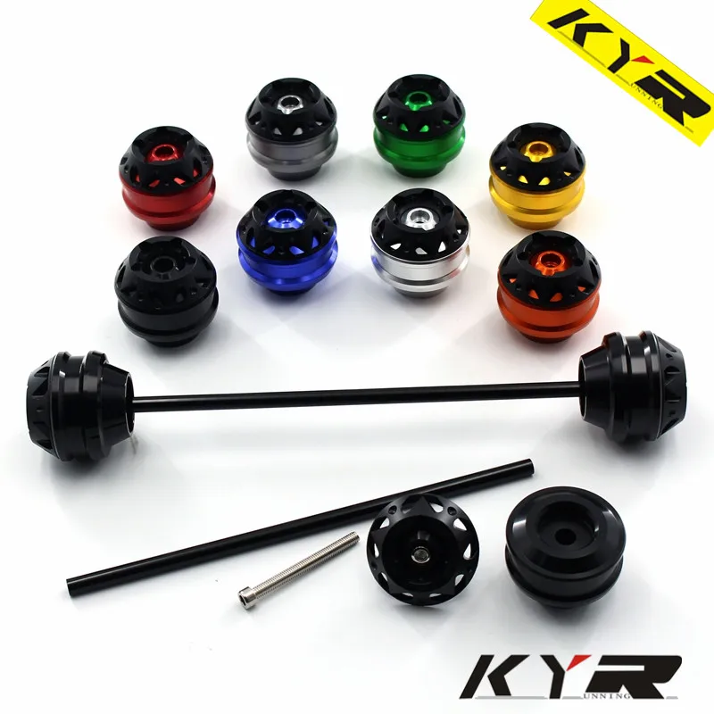 

CNC Modified Motorcycle Front and rear wheels drop ball / shock absorber For MV AGUSTA MV BRUTALE R 1090 2012-2017