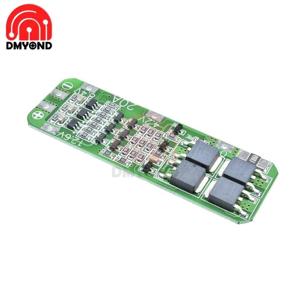 Защитная плата PCB BMS зарядного устройства для литий ионной литиевой батареи 3 S