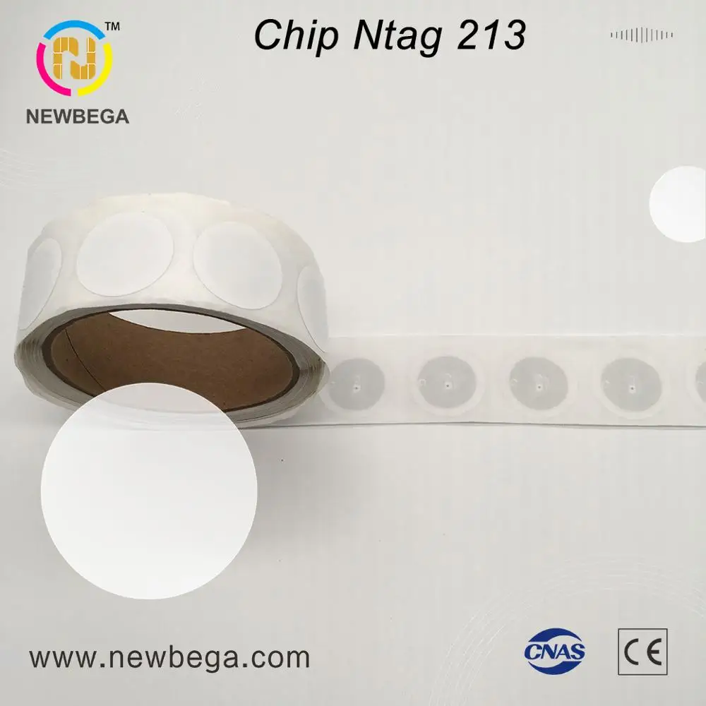 10 шт. RFID NXP NFC чип Ntag213 стикер диаметр 29 мм 13,56 МГц RFID бирки для продажи