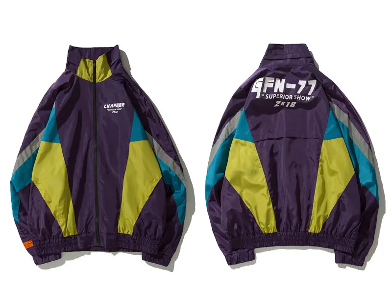Vintage Color Block Jacket 1