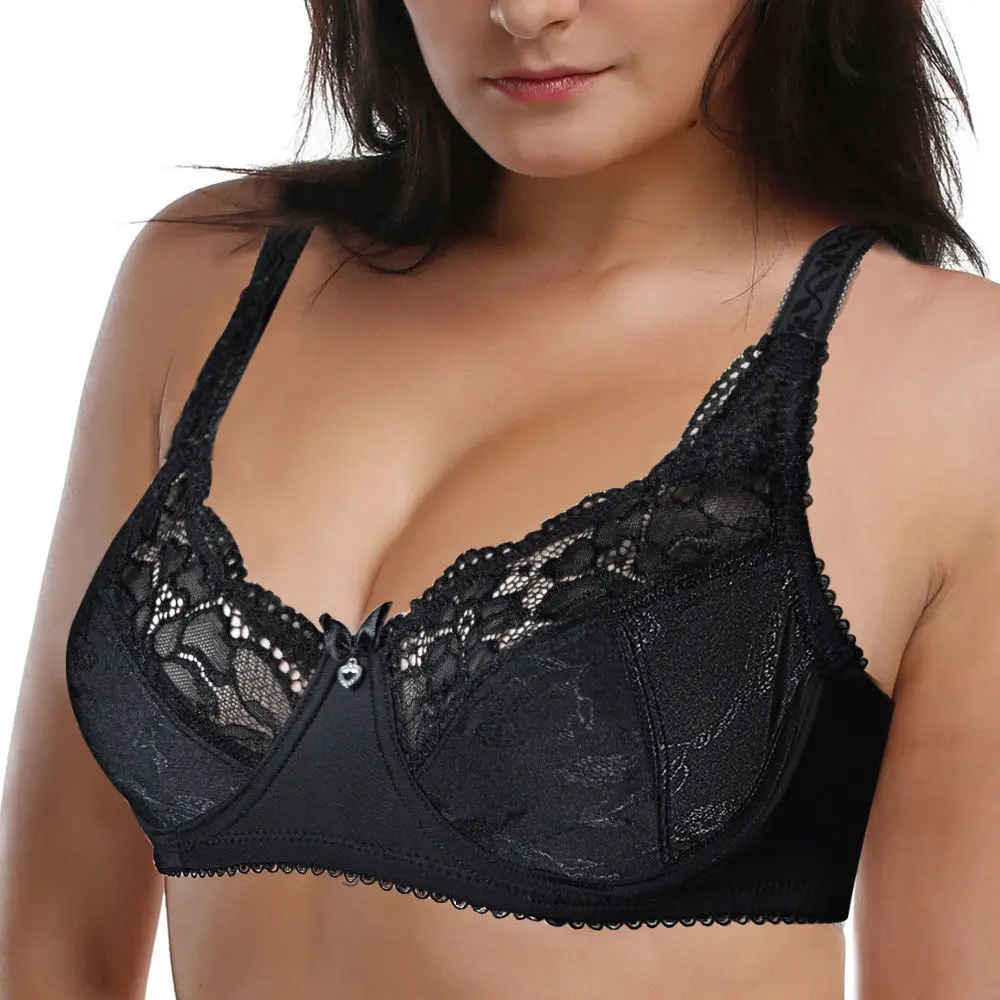  New Ladies Secret Sexy Bras For Women Lace Bralette Underwire Plus Size A B C D E F G 75 80 85 90 9