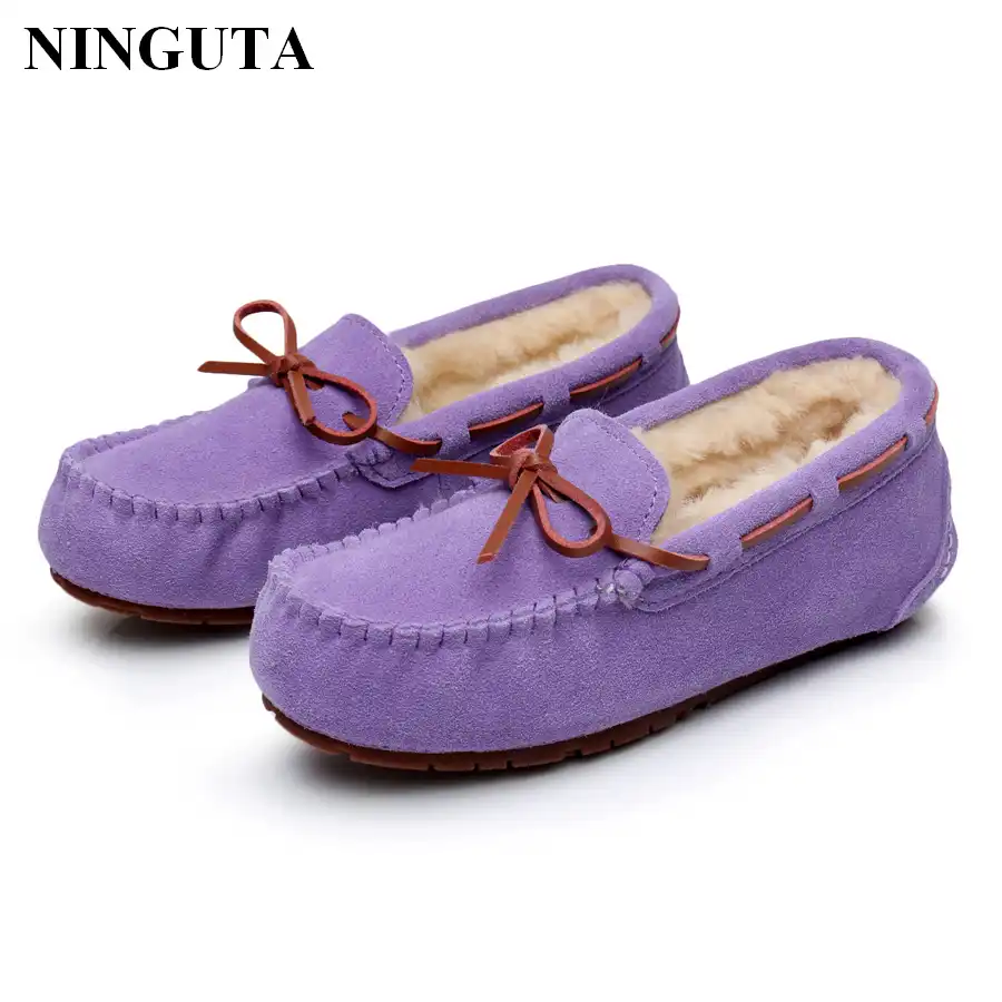 shoes with fur inside