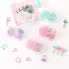 TUTU-clips pour reliure colorés, épingles à pousser, ensemble de papeterie, épingle à pousser, ensemble de papeterie, H0300 ► Photo 2/6