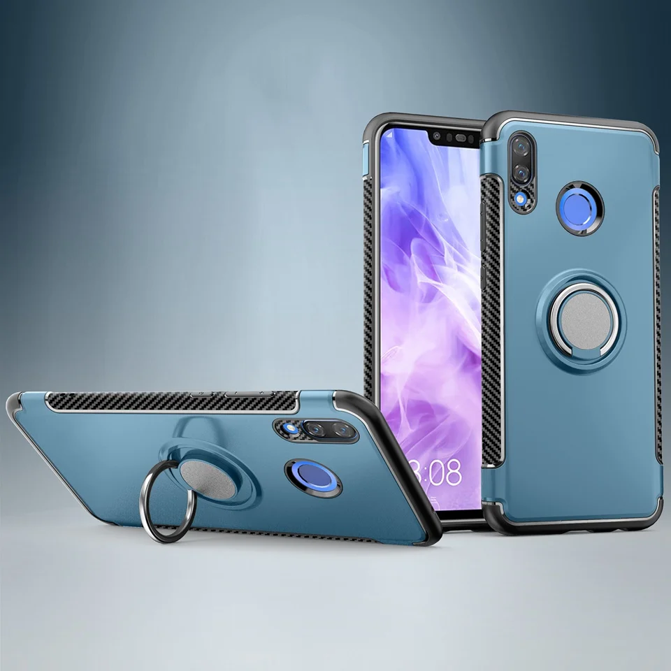 Ring Case for Huawei Nova 3 3i 2 2S 2i Case Mate 10 Coque Magnetic Nova3 Cover for Huawei P20 Pro Honor 10 9 8 7X P10 Lite Case (17)