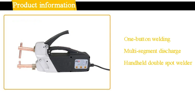 220 В ручной двухсторонний точечный сварочный аппарат портативный аппарат для ремонта точечной сварки тела сварка листового металла инструмент сварочный аппарат 1 шт