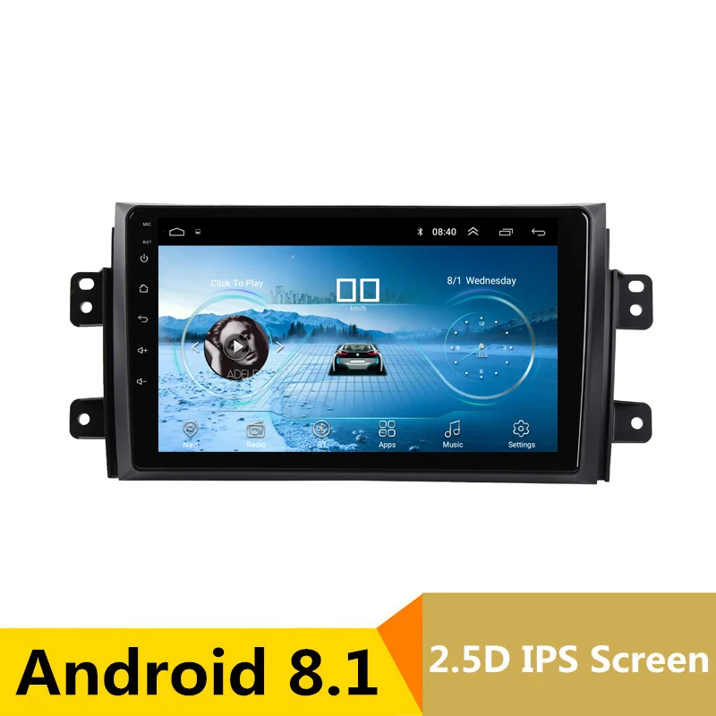 

9 inch Android 8.1 Car DVD Player GPS for Suzuki SX4 2006-2012 2013 audio car radio stereo navigator with bluetooth wifi
