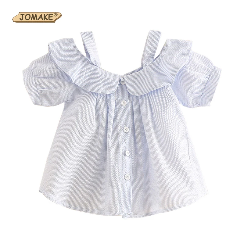 Blusas y camisas para verano nuevo estilo 2019 camisetas clásicas de rayas para niños niñas de moda sin tirantes diseño niños Tops - AliExpress Madre y niños