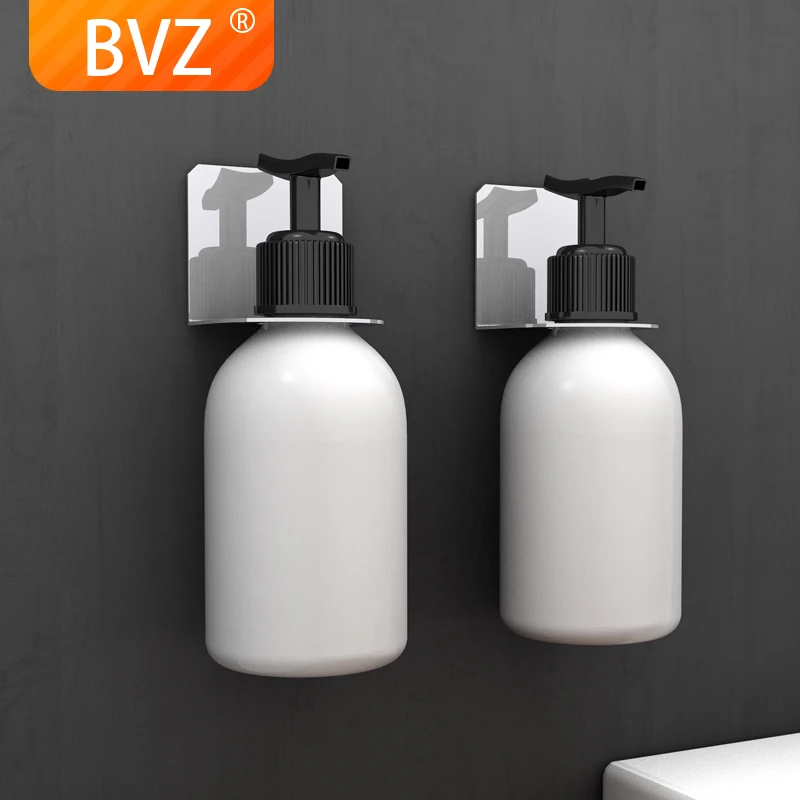 

BVZ Fashion bathroom shampoo shower gel hanger Hand Soap Shampoo Organizer Hook Punch-free kitchen shelf 304 stainless steel