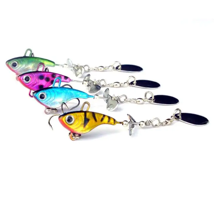 

free shipping 12g jigging fishing lure swivel blade bait lead fishing lure metal bait sea lure artificial fishing equipment