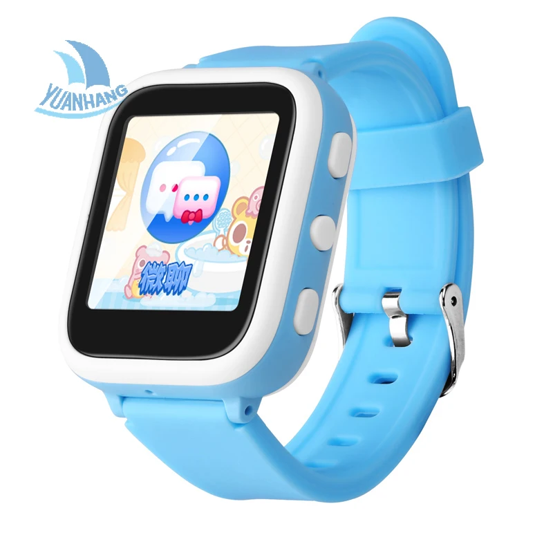 Smart Safe LBS Base Station Location 1.44' HD IPS Display Wristwatch