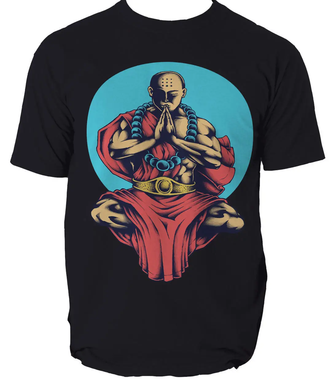 ВНУТРЕННИЙ МИР майка БУДДА МЕДИТАЦИЯ YOGAER мужские футболки tee S-3XL | Мужская одежда