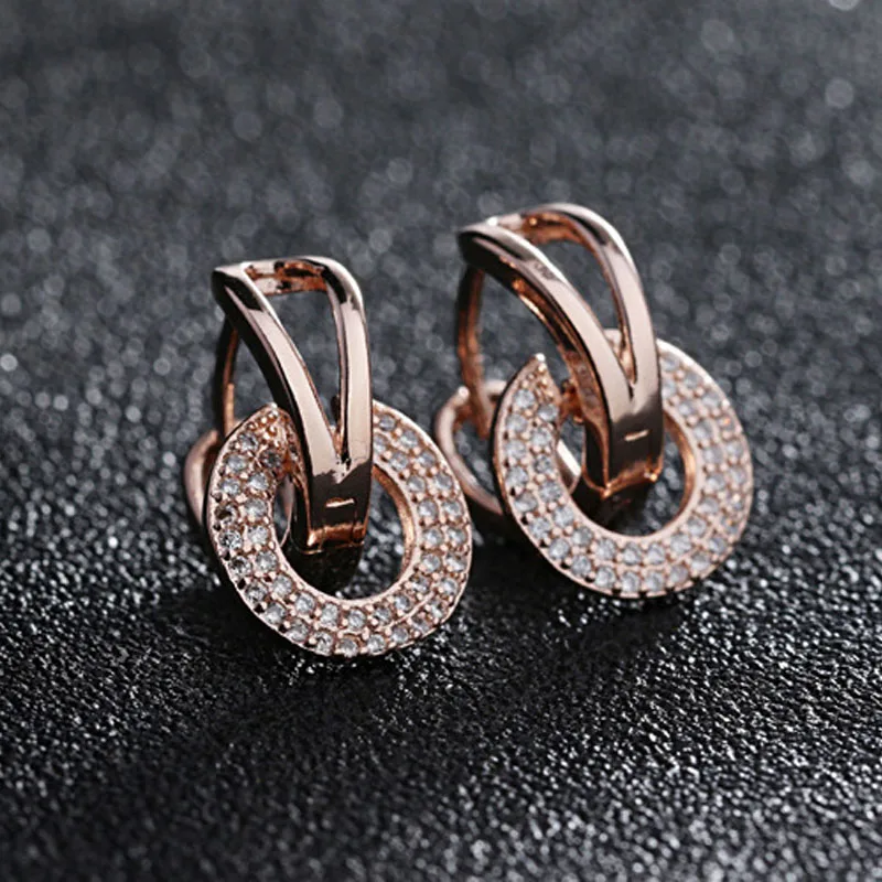 925 Sterling silver stud earrings wedding (3)
