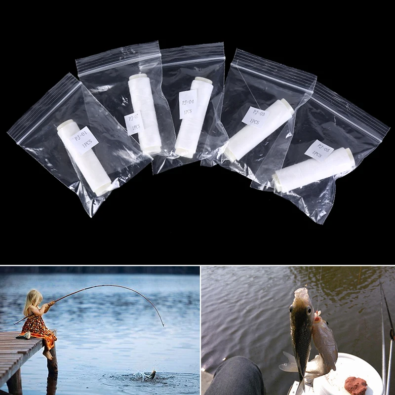 200M Spool Dead Baits Sea Fishing Tackle Fish High Tensile Bait Elastic