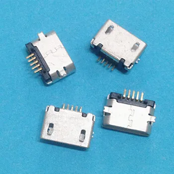 

MICRO USB 5 Pin No Curling SMD Female Socket Android Phone Charging Socket