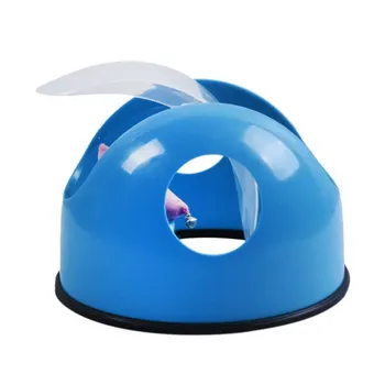 

Scratch Resistant Cat Puzzle Playing Turntable Pet Interactive Rotated Toy Catching Mouse