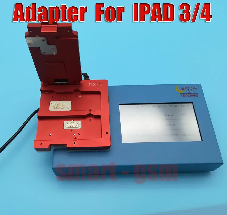 Адаптер RUIAO для iPad 3 4 bypass remove iCloud navi plus PRO3000S 32 битный программатор nand naviplus