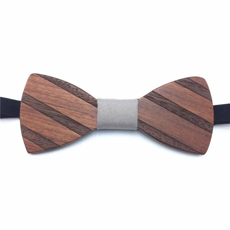 New 2018 Classic feather noble Wood Bow Ties for Mens Wedding Suits ...