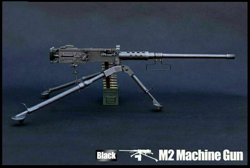 Modelo de Brinquedo para 12 Soldado Figura Cena Acessórios m2 Browning Máquina Arma Modelo Zy8031 Preto Deserto Cores Action Ação 1 - 6 27 High Quality Brinquedos e hobbies