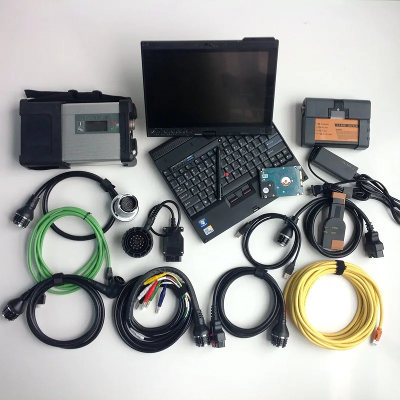 Диагностический инструмент mb star c5 sd Подключение compact 5 + для bmw icom a2 a b c x200t tablet diagnositc