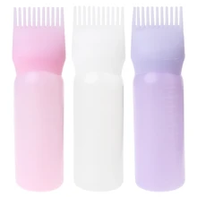 Бутылка для краски щеточка-аппликатор для окрашивания волос 120 мл