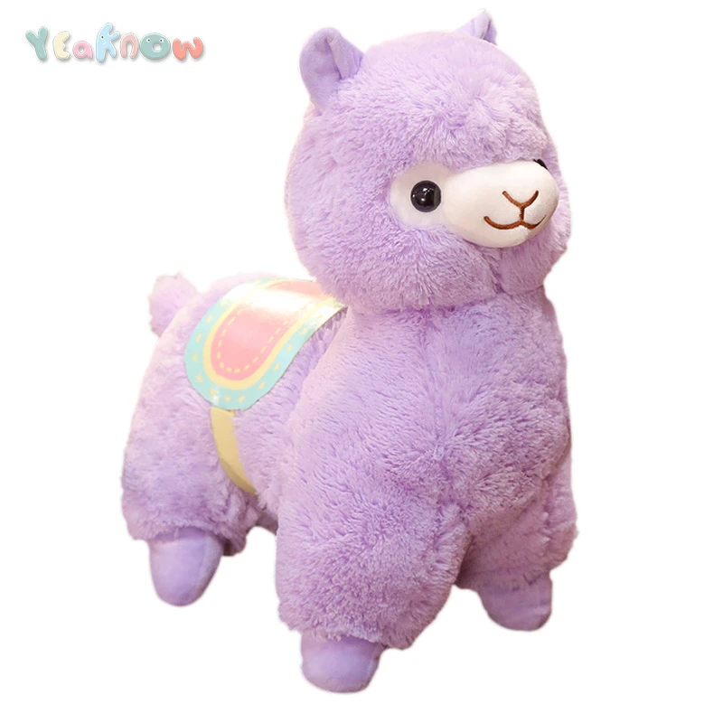 pink alpaca plush