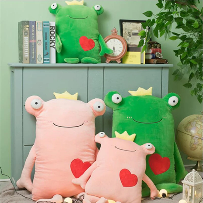 

Creative Love Heart Frog Plush Toys Stuffed Animal Doll Toy Soft Plush Pillow Children Gifts Girls Birthday Gift