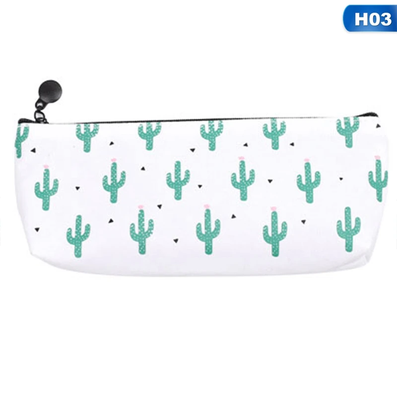 

Women Travel Toiletry Cosmetic Bag Make Up Makeup Case Storage Pouch Purse Organizer Cactus printing Students bags