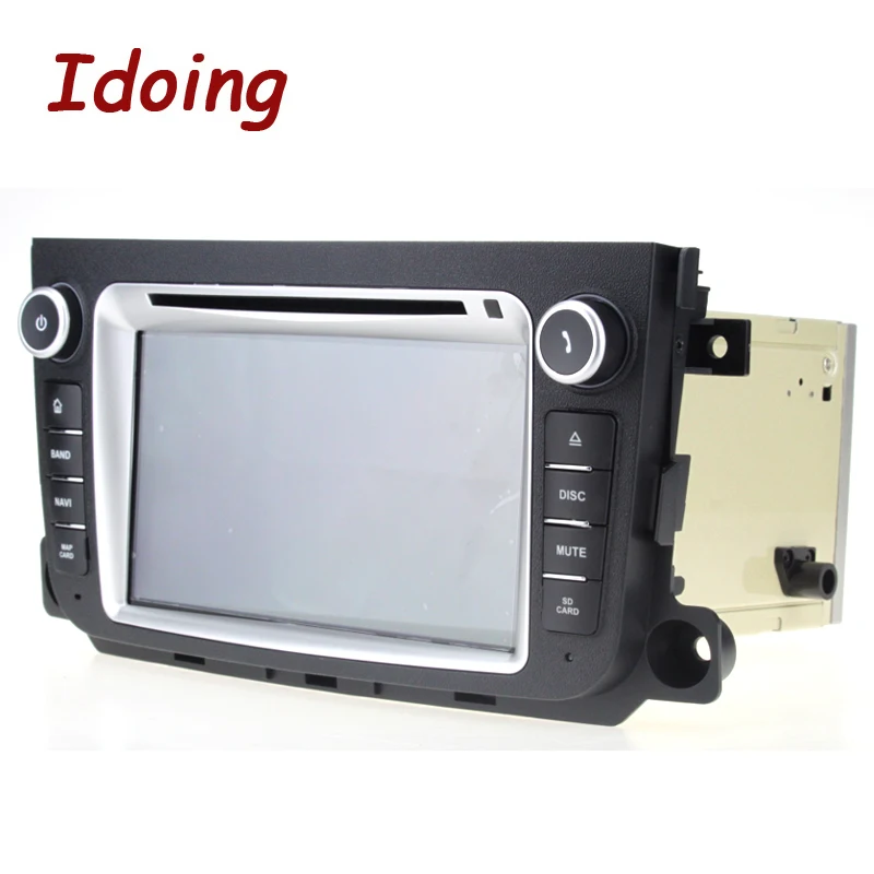 Perfect Idoing 7"Octa Core 2Din Andriod9.0 Car Radio GPS DVD Multimedia Player 4G+32G For Mercedes-Benz Smart IPS Screen Navigation WIFI 4