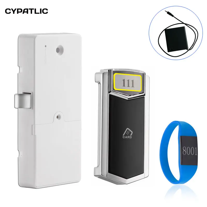 

CYPATLIC Smart RFID Digital Lock Sauna Locks For Spa Swimming Pool Gym Electronic Cabinet Lock Lockers Lock With Master Key