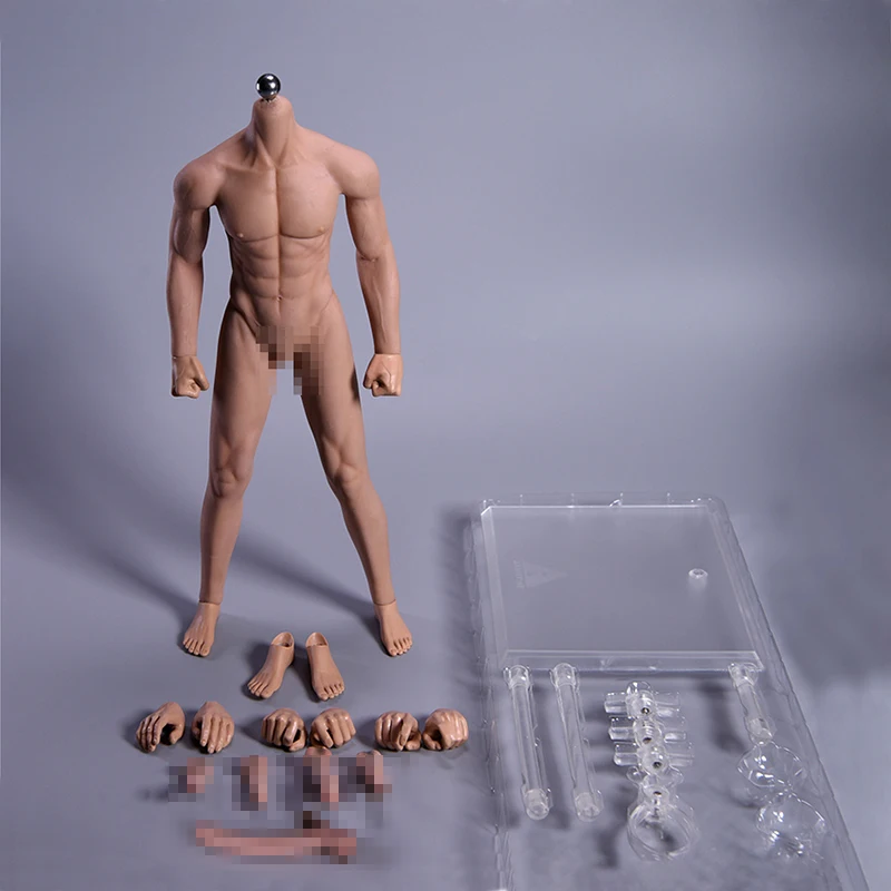 1/6 супер-гибкие мужские Бесшовные тела из нержавеющей стали Шаровые суставы артикуляты pom stkeleton для масштабных действий для взрослых