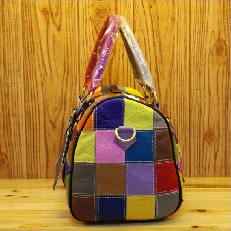 Женская Повседневная Сумка тоут для путешествий деловая сумка из натуральной