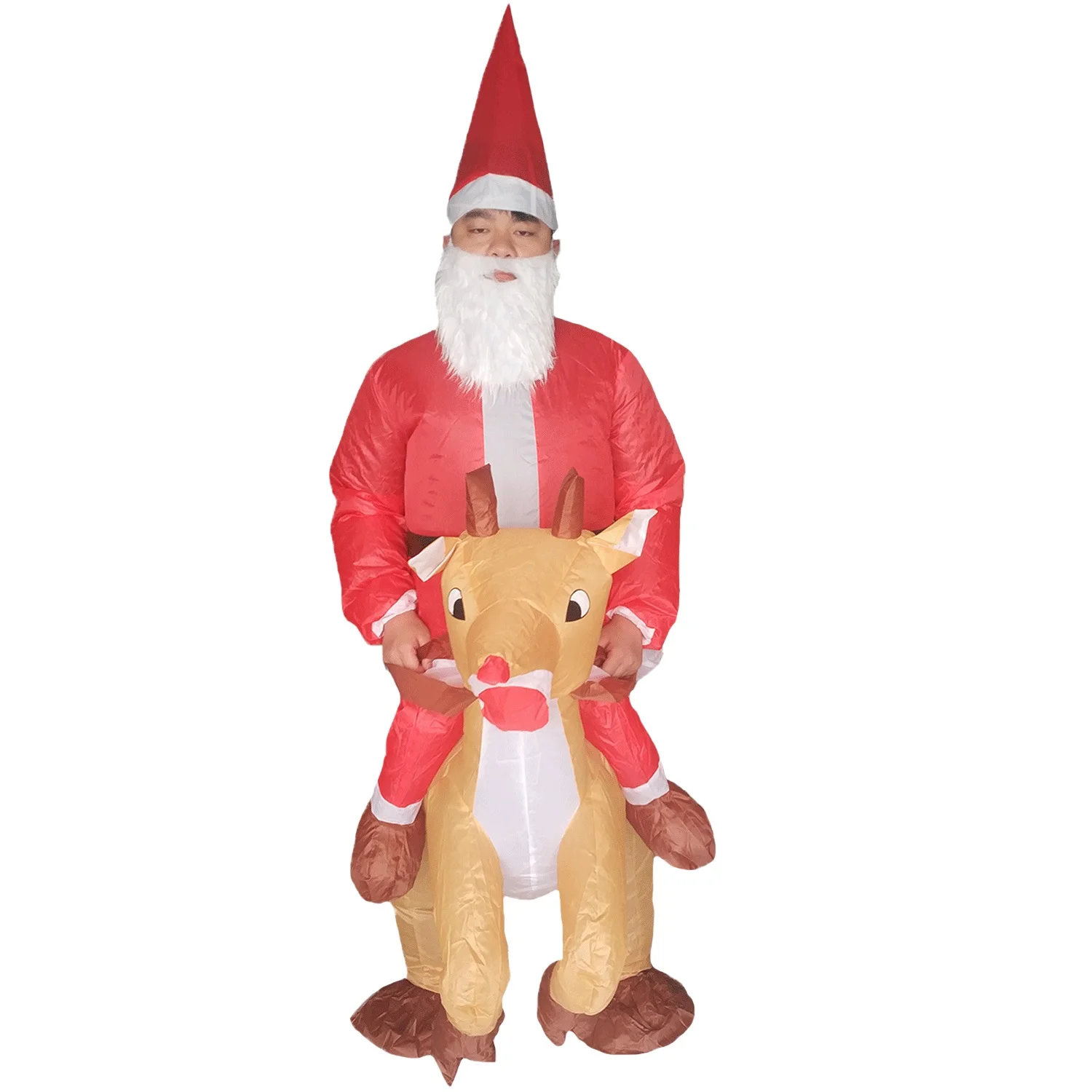 riding reindeer costume