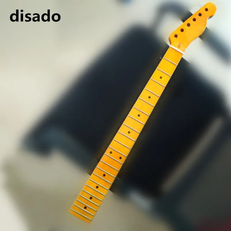

21 Fret inlay dots Rosewood fingerboard maple Electric Guitar Neck Guitar Parts guitarra musical instruments accessories