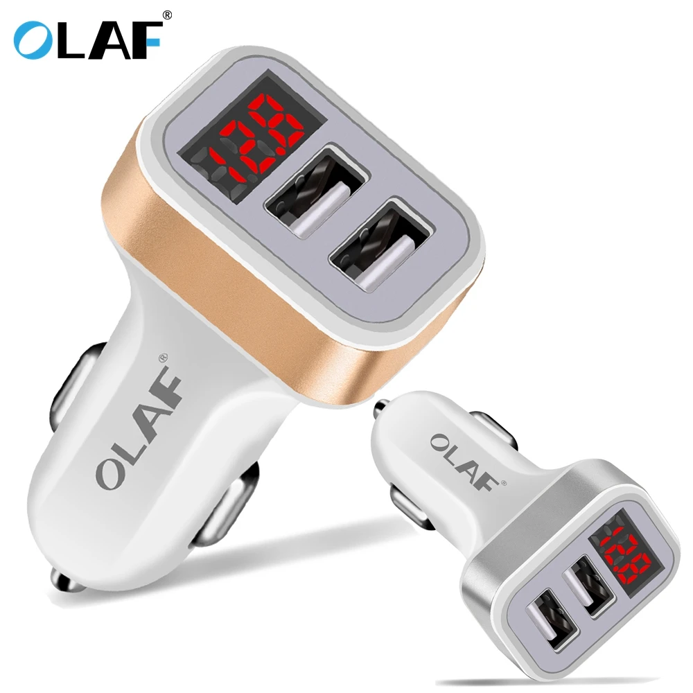 أولاف 5 V USB سيارة-شاحن شاشة led الذكية السيارات سيارة مهايئ شاحن شحن ل فون 7 سامسونج Xiaomi سيارة المحمول الهاتف شاحن أولاف 5 V USB سيارة-شاحن شاشة led الذكية السيارات سيارة مهايئ شاحن شحن ل فون 7 سامسونج Xiaomi سيارة المحمول الهاتف شاحن