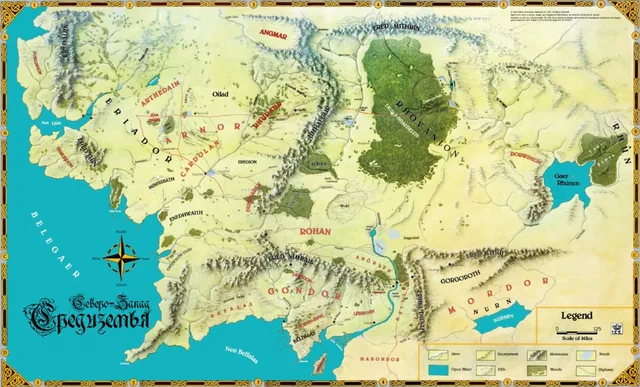 free shippingthe lord of the ringsmapmiddle earth movie