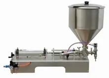 100 1000ml Single Head Cream Pneumtic Filling Machine GRIND