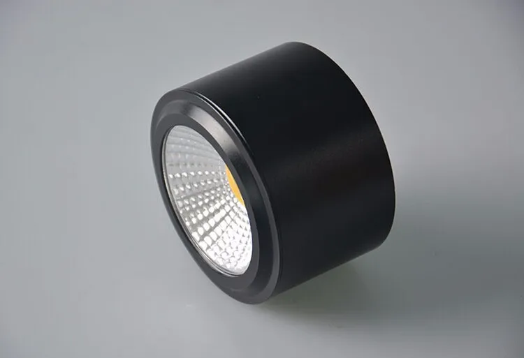 Затемнения 5 Вт/10 Вт круглый монолитный блок светодиодов потолочный светильник поверхностного монтажа лампа для кухни для ванной AC85-265V светодиодный вниз свет теплый белый/холодный белый
