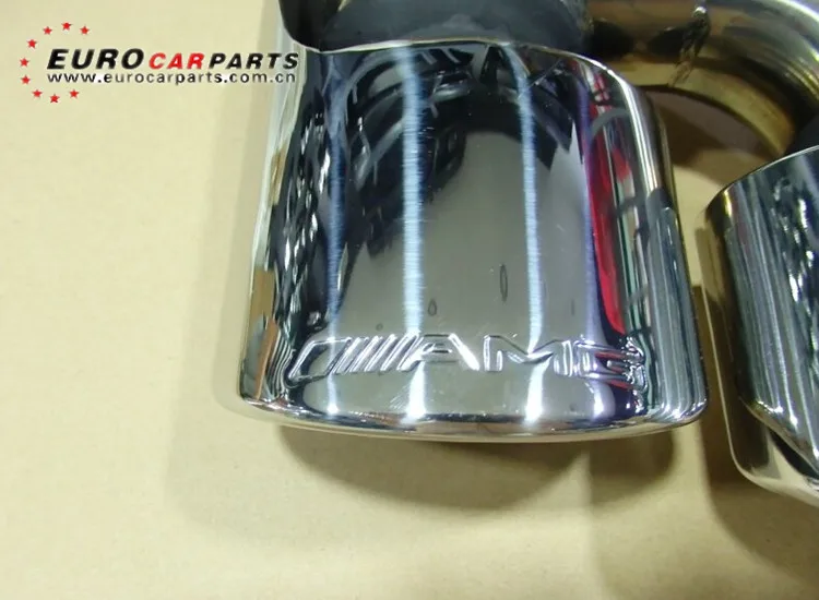Hot sale ML63 exhaust tips fit for MB M-class ML W164 to ML63 A-style W164 muffler tips with A logo (10)