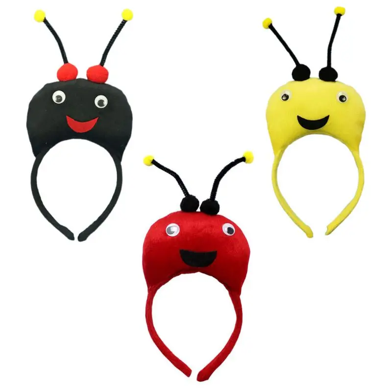 

Children Bee Headband Headwear Stage Masquerade Kids Performance Props Adult Role Playing Party Headdress