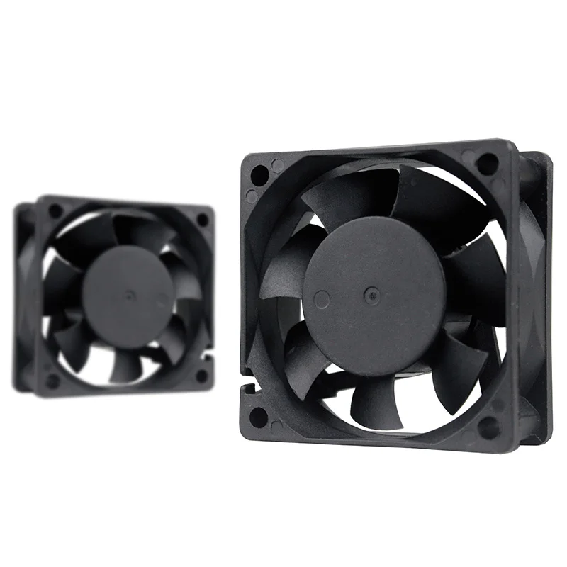 YOUNUON Dual Ball 60mm 6CM 60x60x25mm EC Brushless Fan AC 110V 115V 120V 220V 240V Axial Fan With Srwes& Fan Grills 6025