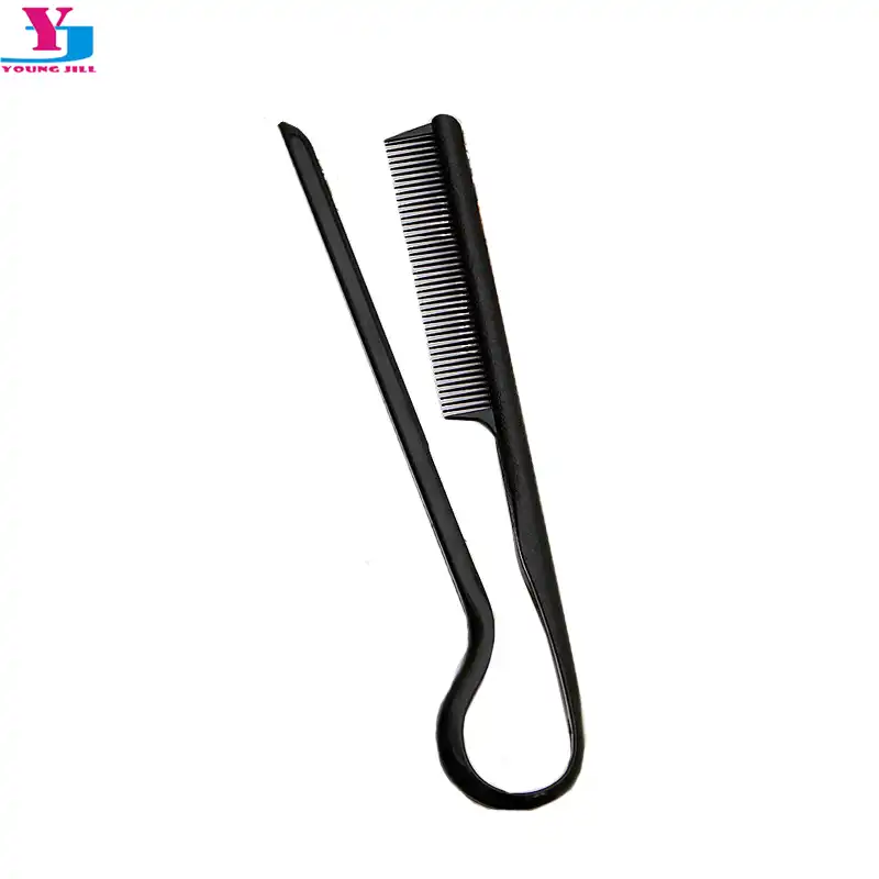 New V Shape Hair Brush Comb Fast Hair Straightener Black Extension Slim Line Comb Salon Tool Styling Beard Combs Peigne Tarak Beard Comb Hair Brush Combbrush Comb Aliexpress