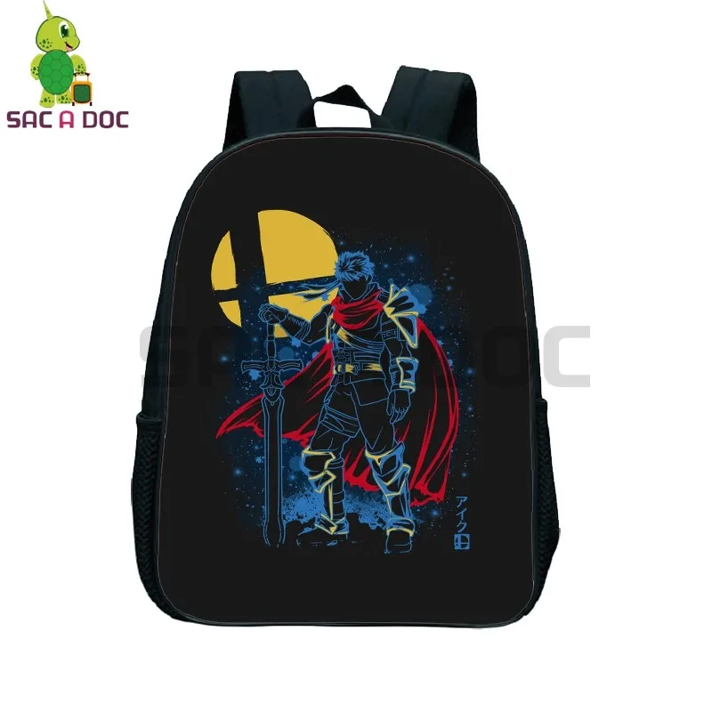 Us 126 10 Offanime Fire Emblem Ike Fluorescence School Bag Children Toddler Backpack Boys Girls Primary Kindergarten Backpack Kids Best Gift In - 