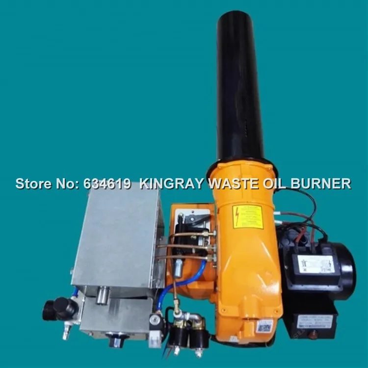 Boiler 197kw Waste Oil Burner Used Diesel Burner Kerosene / Heavy Oil Multiple Fuels Heating