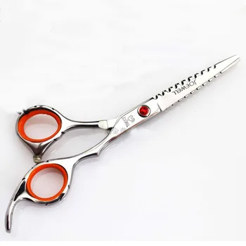 

5.5inch Personality Gear Style Straight Scissor Pet Grooming Shear Hair Cutting Scissor Professional Hairdressing Tool
